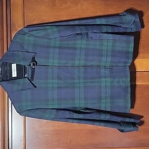 Marisa Christina size 10 vintage maxi skirt suit set tartan‎ green blue plaid